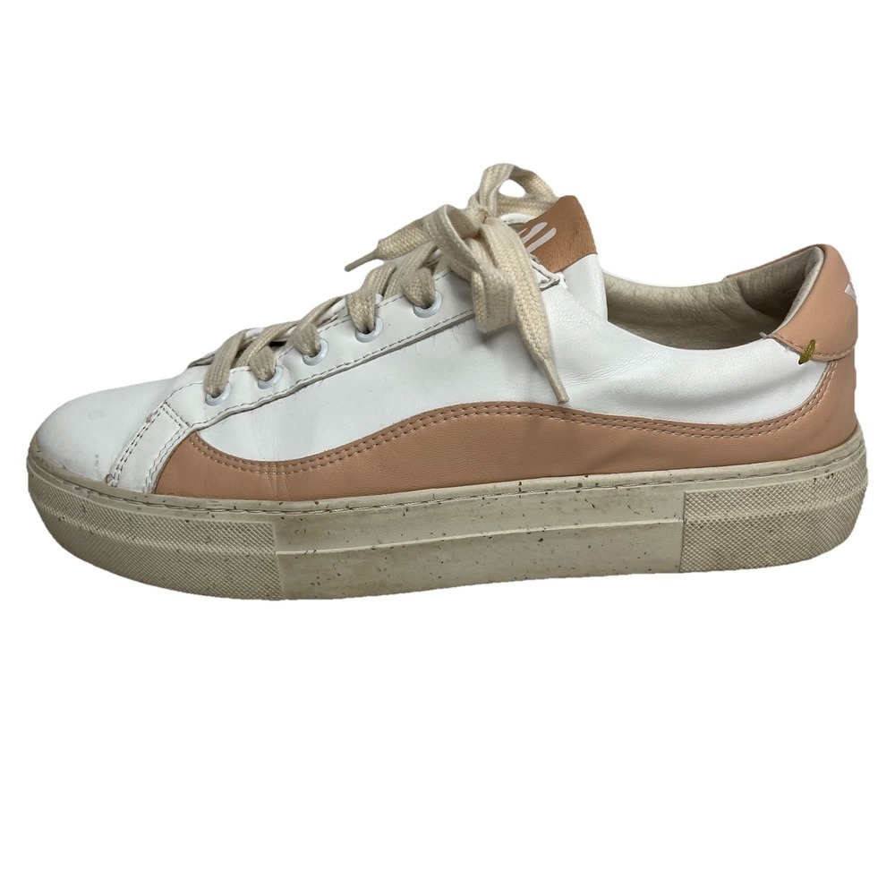 Portugal Soludos Yebo Vegan Leather Sneakers Women's 8 Shoes Walking Travel